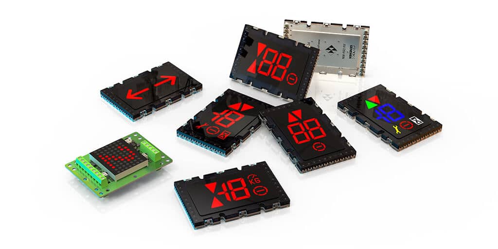 Floor position indicators – GENEMEK